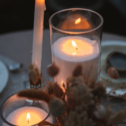 Ambiance Powder Candle - Poederkaars - Wit - Afbeelding 7