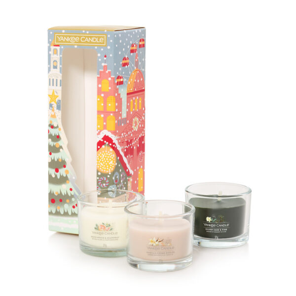 Yankee Candle Passport to the Holidays 3 Filled Votive Gift Set - Afbeelding 2