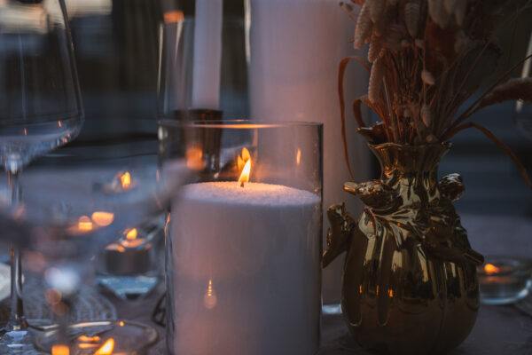 Ambiance Powder Candle - WIT - Afbeelding 4