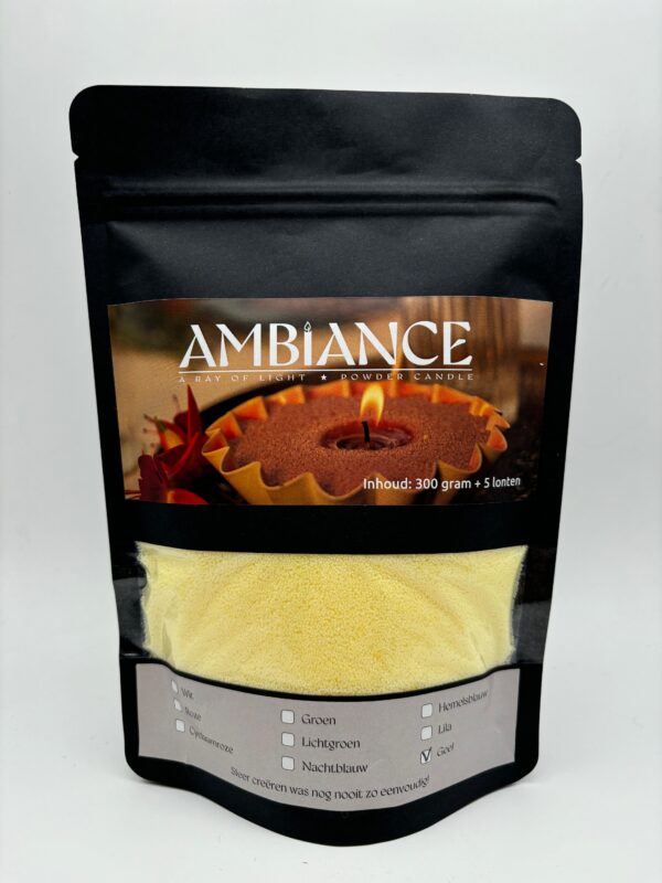 Ambiance Powder Candle - GEKLEURD - Afbeelding 3