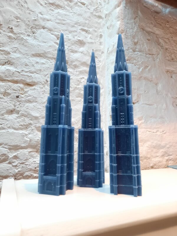 Torenkaars Nieuwe Kerk Delft - 30 cm.