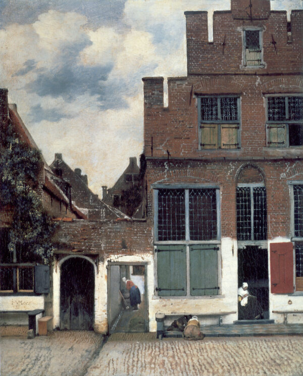 Kaars Straatje van Vermeer