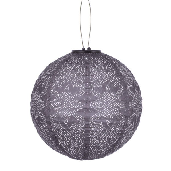 Lumiz Solar Lampion Round 30 Marrakesh Mauve Purple