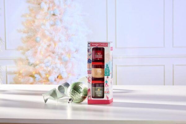 YC Apres Ski Collection 3 Filled Votive Holiday Party Set