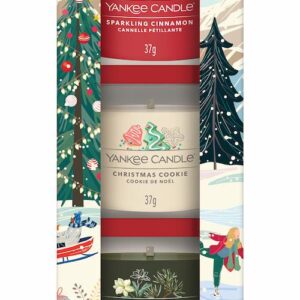Yankee Candle Apres Ski Collection 3 Filled Votive Christmas Classics Set