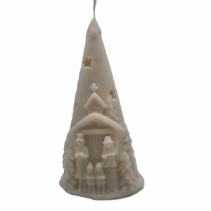 Kaars Kerstboom met Kerstkoortje