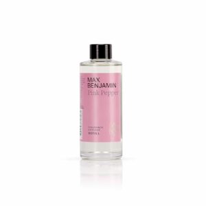 Max Benjamin - Geurstokjes 150 ml - Pink Pepper + Refill