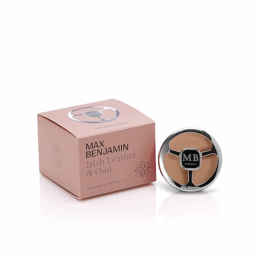 Max Benjamin - Autoparfum Starter Kit - Irish Leather & Oud