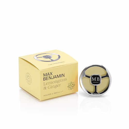 Max Benjamin - Autoparfum Starter Kit - Lemongrass & Ginger