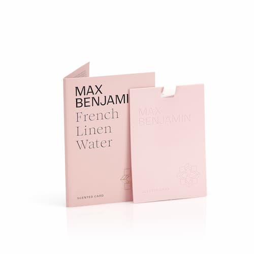 Max Benjamin - Geurkaart - French Linen Water