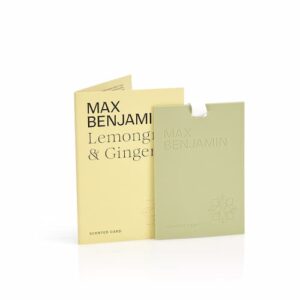 Max Benjamin - Geurkaart - Lemongrass & Ginger