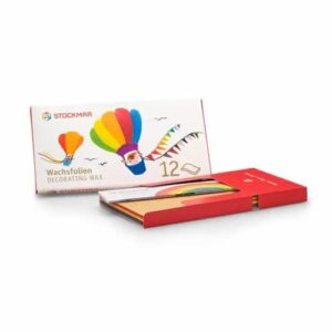 Stockmar versierwas breed - 20x10 cm - ass. 12 kleuren