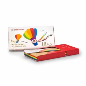 Stockmar versierwas smal - 20x4 cm - ass. 18 kl.