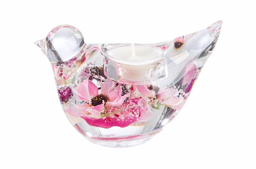 72165 Gilde -waxinelichthouder-Bird-Fresh-Flower