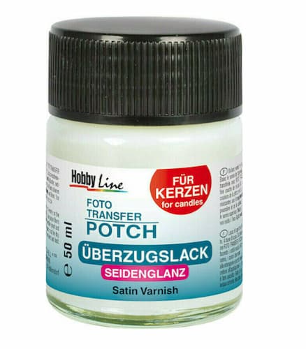 Kreul Foto Transfer Potch afwerkingslak voor kaarsen 50 ml
