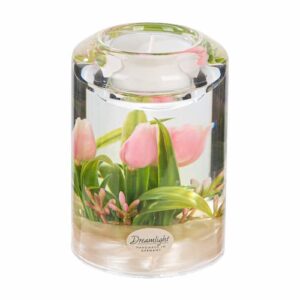 Tealight candle holder Candela Classic „Tulip Pink“
