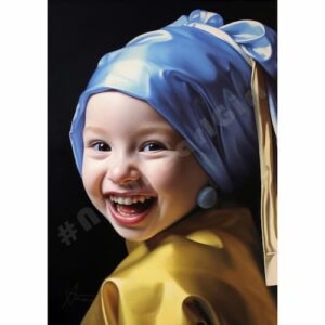 New Pearl Girl 010 Bella Postkaart