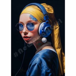 New Pearl Girl 011 Becca postkaart