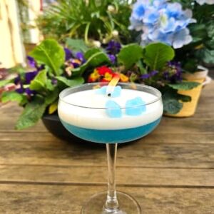 Hallo Baby Cocktailkaars blauw