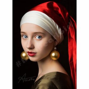 New pearl girl 018 Mary Postkaart