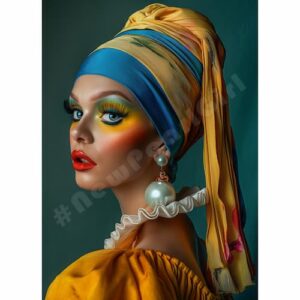 New Pearl Girl 019 Nana postkaart