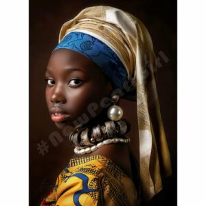 New Pearl Girl 024 Amari postkaart