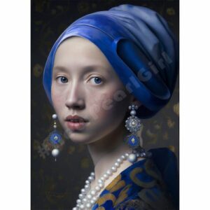 New Pearl Girl 001 Ivy Postkaart