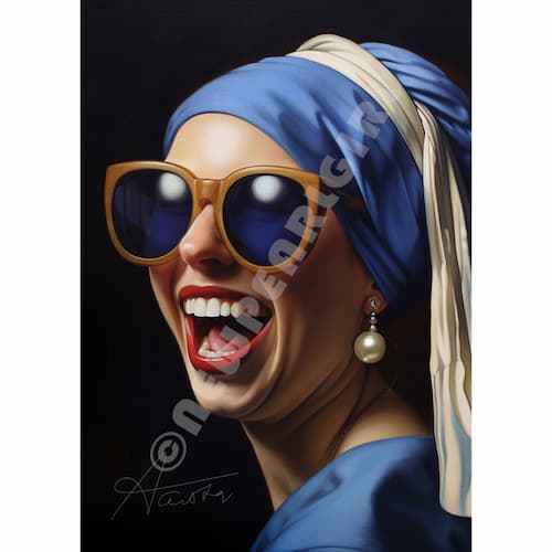 New Pearl Girl 006 Claire Postkaart