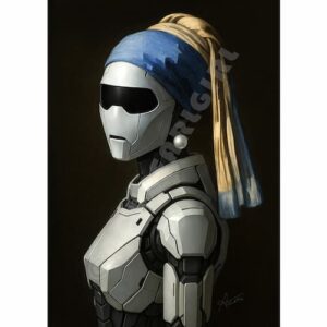 New Pearl Girl 035 Robo Postkaart