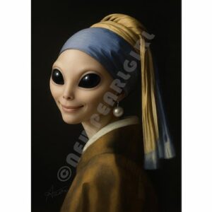 New pearl Girl 034 Itti Postkaart