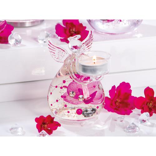 Tealight candle holder Angel Petit Medium „Pink Orchid“