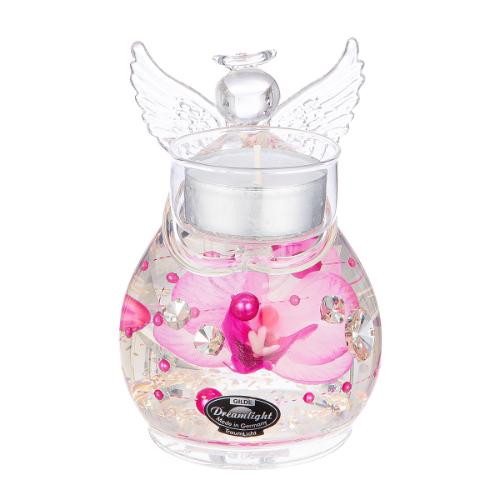 Tealight candle holder Angel Petit Medium „Pink Orchid“