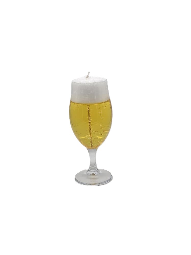 Pilsglas met voet of tulpglas bierkaars
