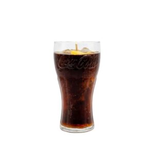 Cola kaars met colageur en citroentje