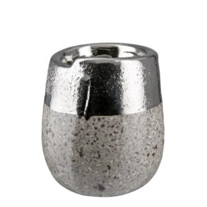 Tealight candle holder oval „Marmo“