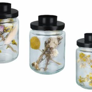Tealight candle holder Droogbloemen