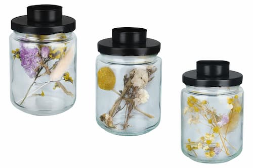 Tealight candle holder Droogbloemen