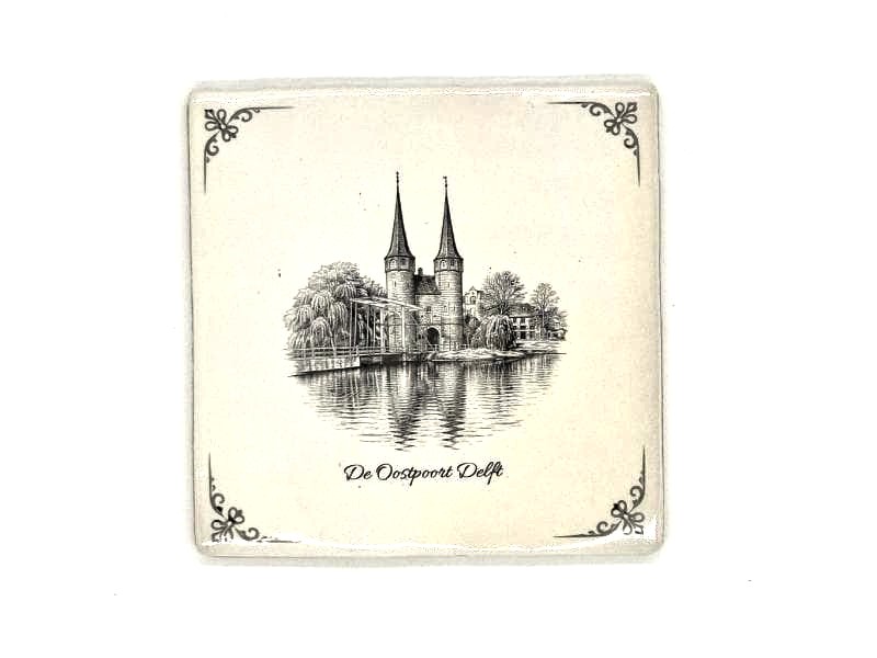 Keramiek Tegel Delft - Oostpoort Delft