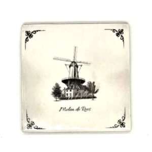 Keramiek Tegel Delft - Molen de Roos