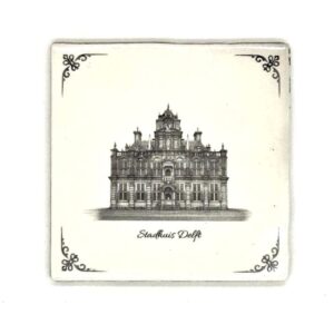 Keramiek Tegel Delft - Stadhuis Delft