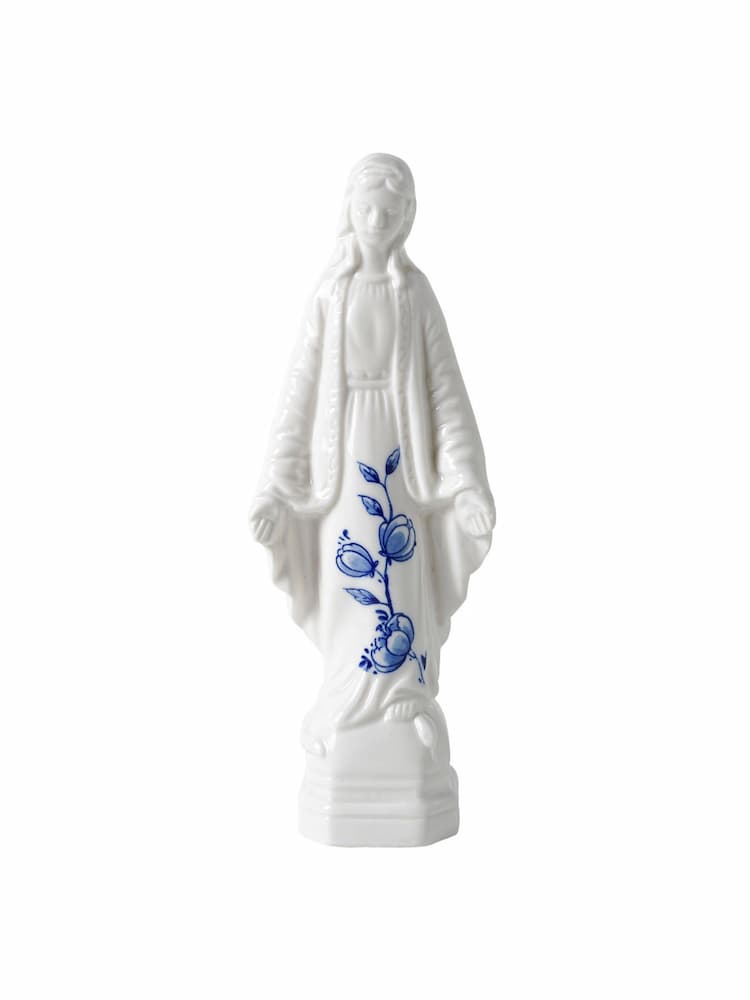Madonna - Delfts blauw - Keramiek - 21 cm