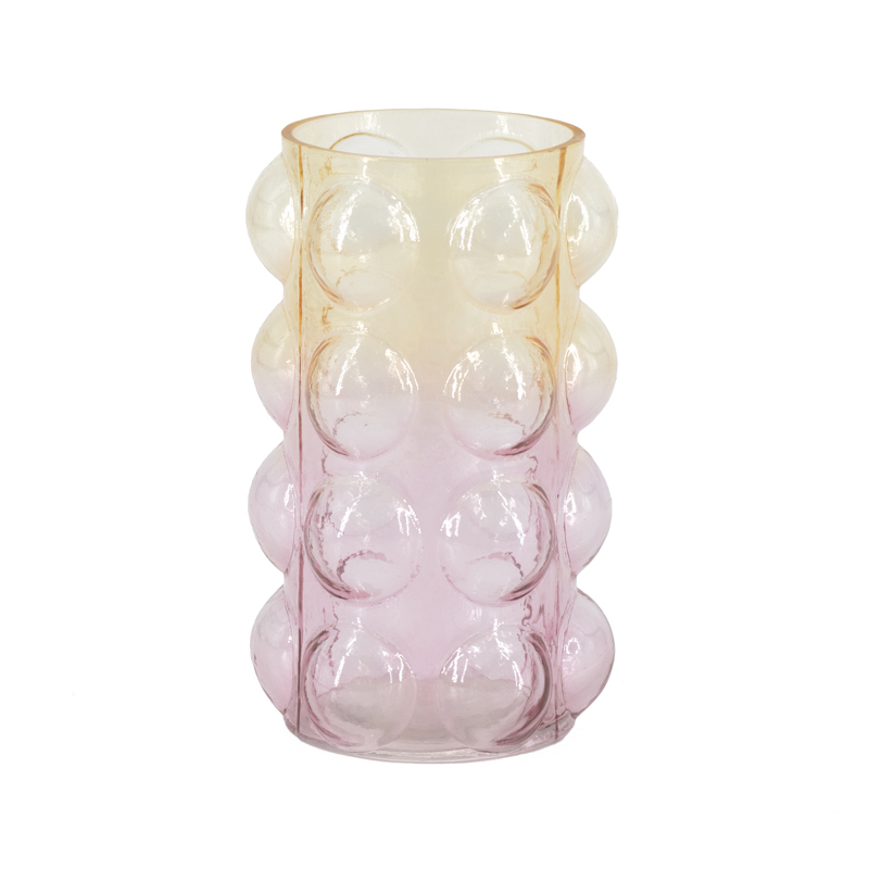 Glazen waxineglas two-toned gl2132