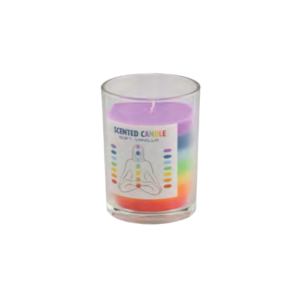 Chakra Regenboogkaars in Glas – Vanillegeur