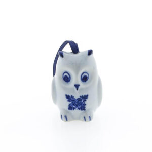 F810 Uil aan lint met Blpem Heinen Delfts Blauw
