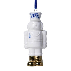 K40036 Heinen Delfts Blauw Kerstornament Notenkraker
