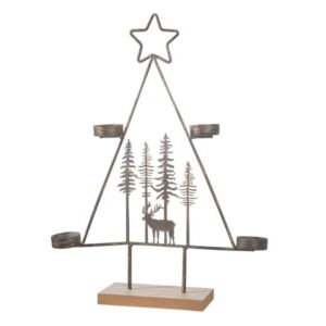 59916 Waxinelichthouder Kerstboom Durada