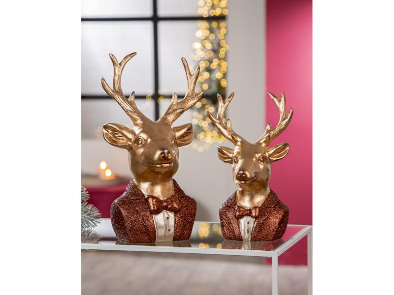 63886 Decoratie Buste Hert