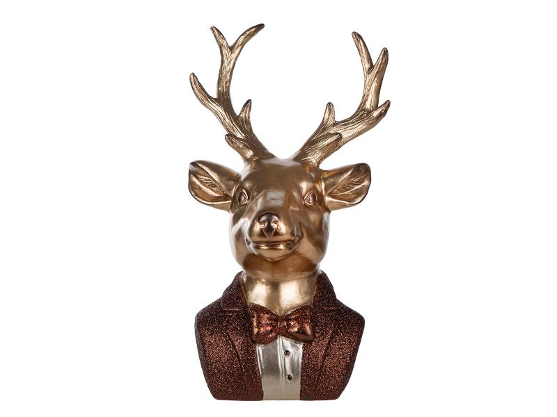 63886 Decoratie Buste Hert