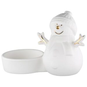 64212 Waxinelichthouder Sneeuwpop Winter Dreams