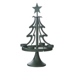 64564 Waxinelichthouder Advent Kerstboom
